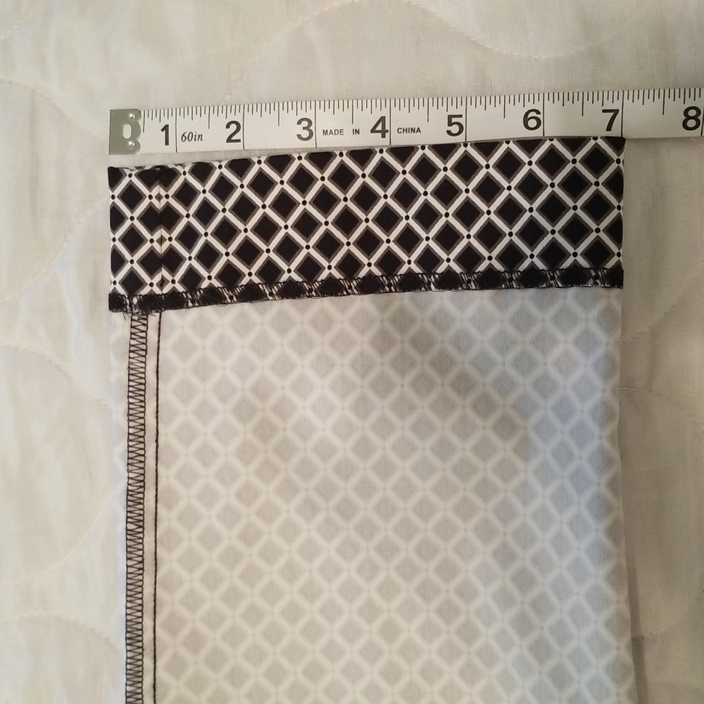 NWT Chico's comfortable, slimming Ankle Pants black & white US 10R, Chico's 1.5R - Picture 15 of 17